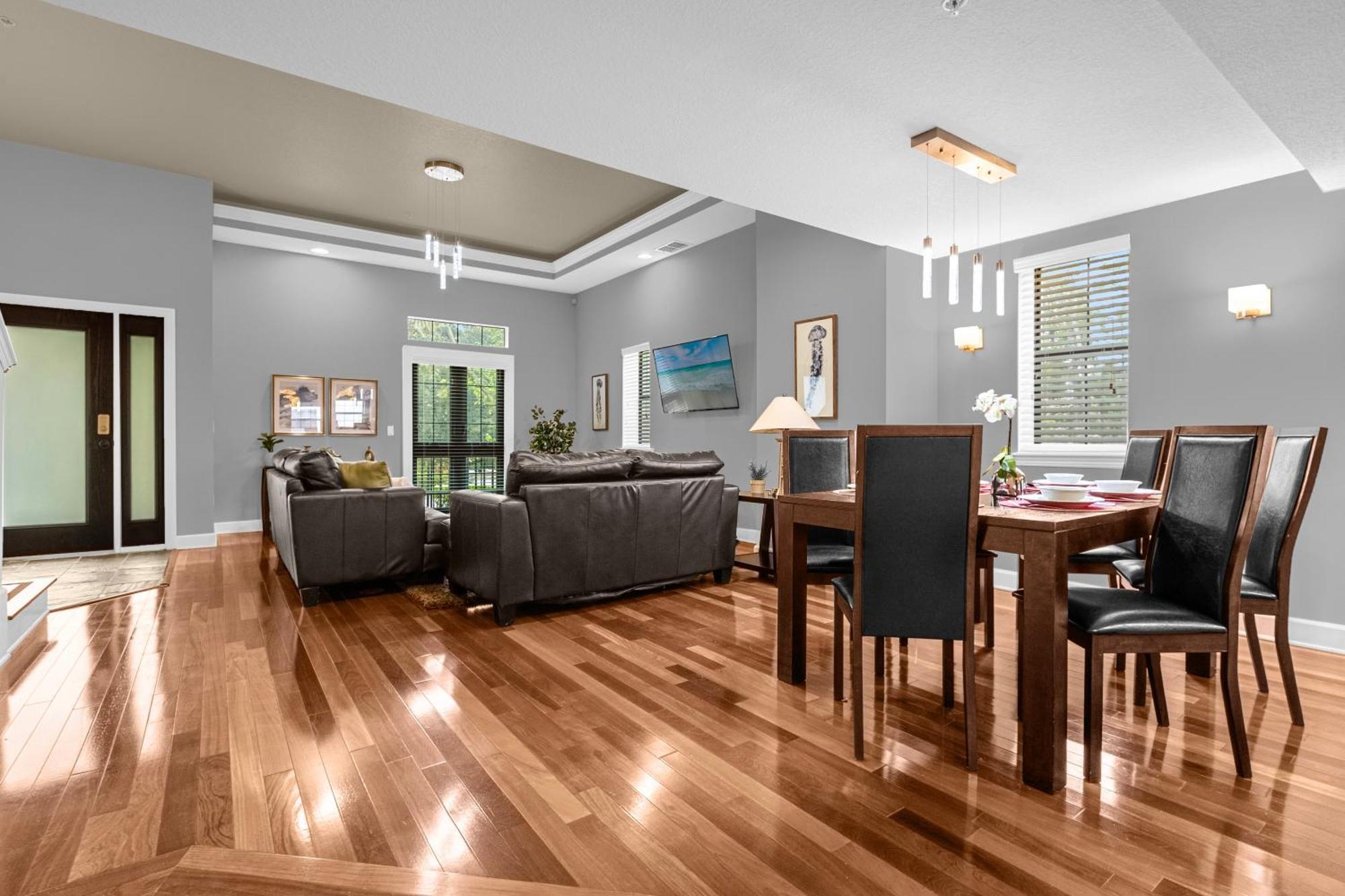 אורלנדו Cozy & Elegant 4Br Enchanted Townhouse - 1 Mile To Disney With Resort Pool, Gym, & Jacuzzi מראה חיצוני תמונה
