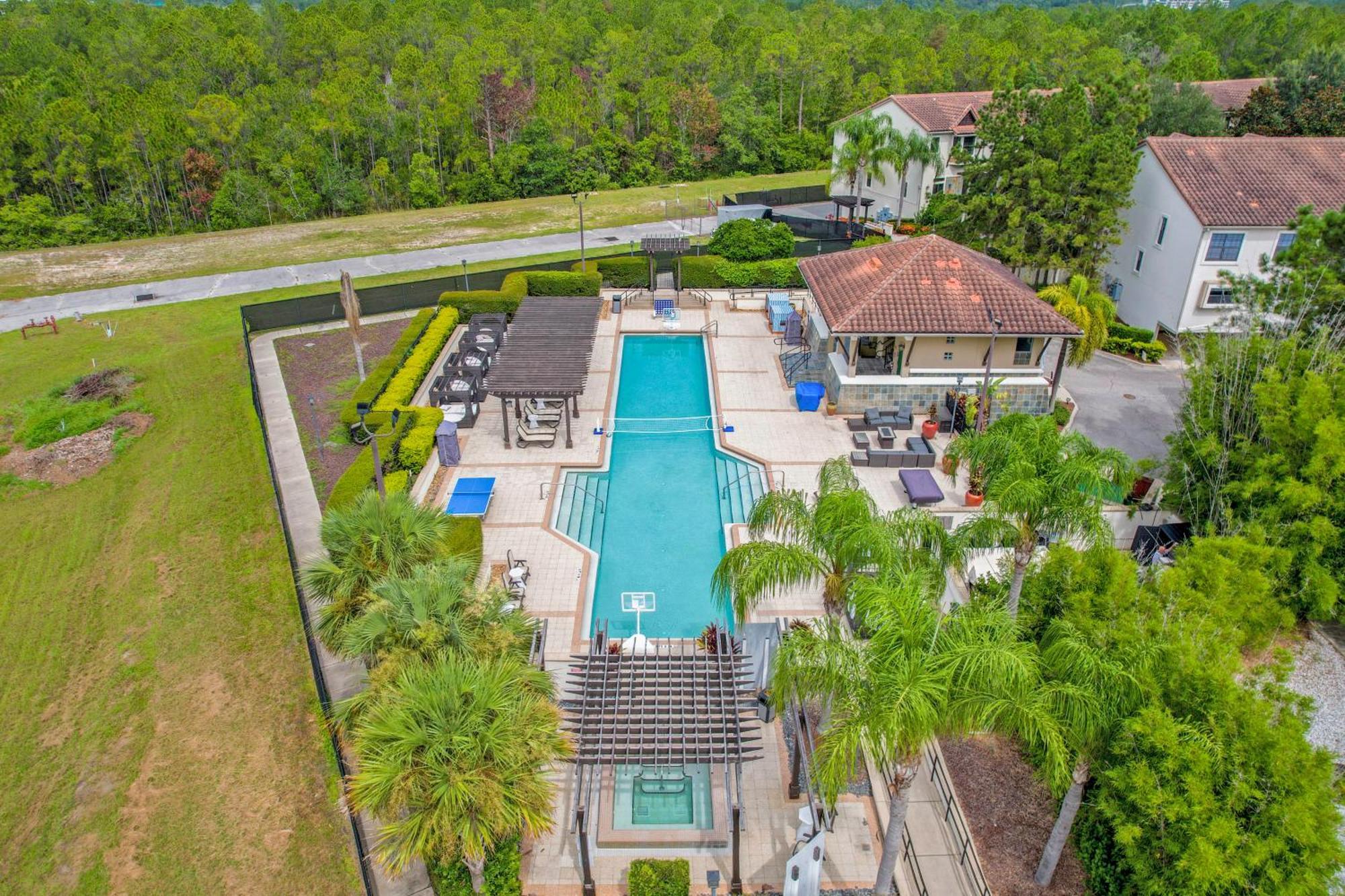 אורלנדו Cozy & Elegant 4Br Enchanted Townhouse - 1 Mile To Disney With Resort Pool, Gym, & Jacuzzi מראה חיצוני תמונה